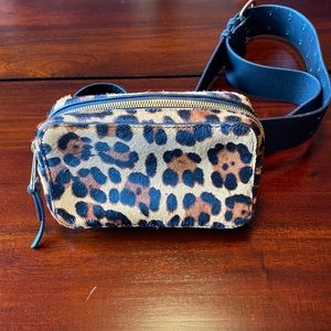 Jcrew Animal hair belt bag